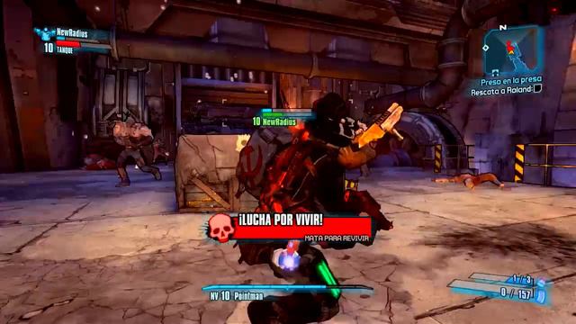 Borderlands 2 Camapaña Cooperativo en Español /w FromNewRadius Parte 7[HD] смотреть онлайн