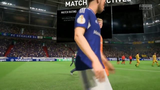 Semi Final ! Schalke 04 Vs Borusia Dortmund - David Kahn FIFA 23 Goalkeeper Career Mode#7 смотреть онлайн