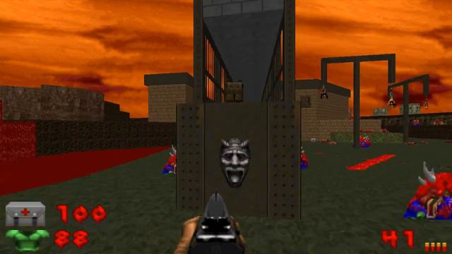 [Doom 2] Unholy Realms - Map12: The Other Side смотреть онлайн