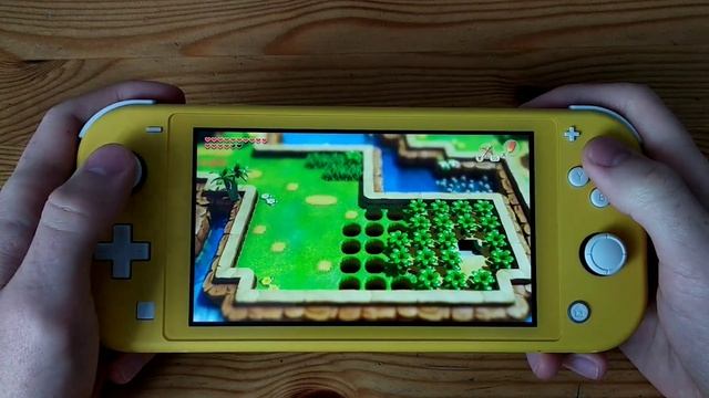 The Legend of Zelda: Link's Awakening - демонстрация геймплея на Switch Lite смотреть онлайн