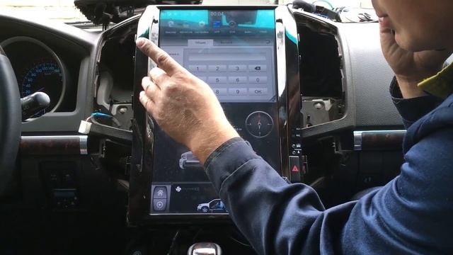 Магнитола -Tesla Style с экраном 16