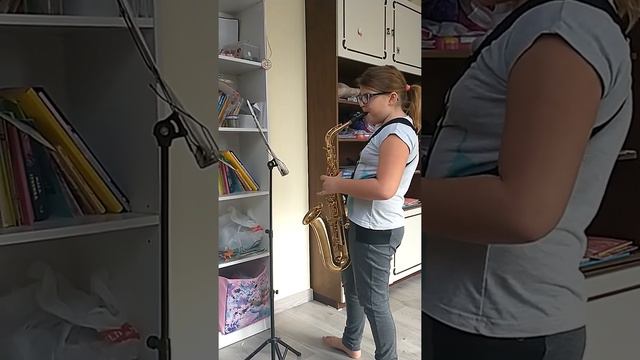Kinga Kobosz, Alto Saxophone, Gama A-mol, program Państwowej Szkoły Muzycznej. смотреть онлайн