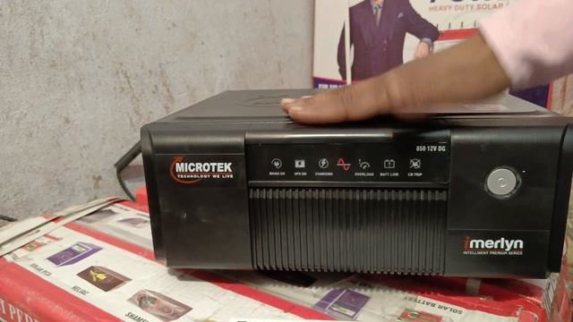 Microtek I Merlyn Advance Primum 850 Inverter | Reviews & Unboxing With Load Testing In Hindi