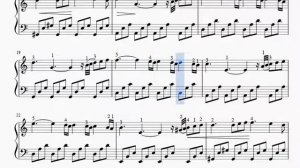 Я. Никитин, аранжировка С. Кузнецова/Вальс дождя на пианино/Облегченная версия