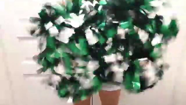 ПГМЕ11 стандарт. Помпоны гантелеобразные для черлидинга (чирлидинга) металлизированные. ЧЕРРИ-СПОРТ смотреть онлайн