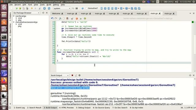 Mutex in golang смотреть онлайн