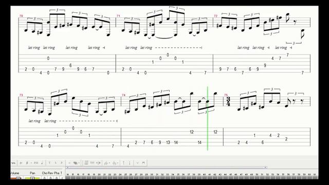 1 God  - Glory Tablature And Notation