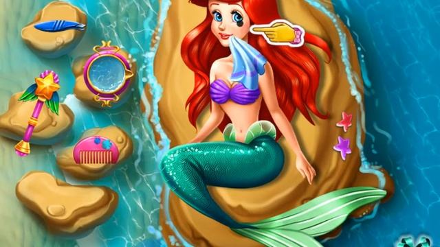 Mermaid Princess Heal and Spa &Girl Game-Fun Makeup,Dress up,Color Hairstyles-Gameplay Walkthrough смотреть онлайн