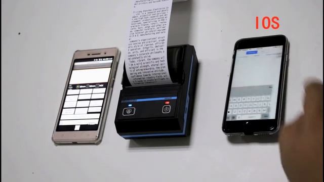 How to use bluetooth printer via iphone and android phone смотреть онлайн