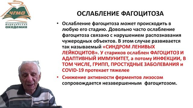 Фагоцитоз. Система комплемента (БИК 21) смотреть онлайн