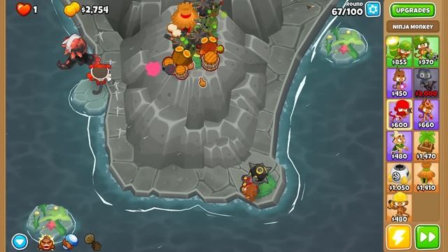 YOU ASKED - Beat Peninsula with only Bouncing Bullets? #btd #bloons смотреть онлайн