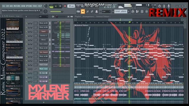 ᴴᴰ "MYLENE FARMER - Pourvu Qu'elles Soient Douce" [REMIX] By Michel Borde FL STUDIO PRODUCTION смотреть онлайн