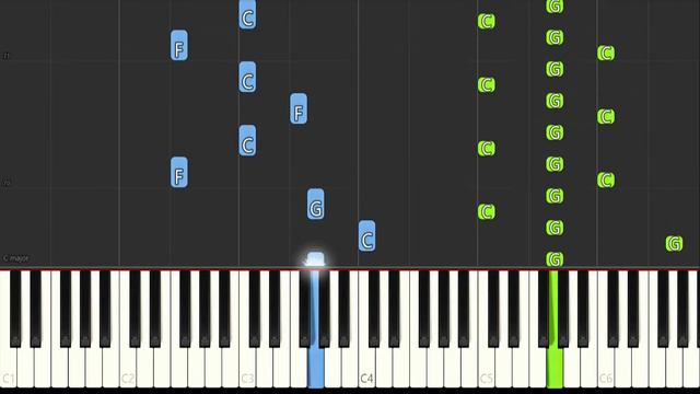 Kisetsu wa Tsugitsugi Shindeiku (Tokyo Ghoul OST) - MEDIUM Piano Tutorial смотреть онлайн