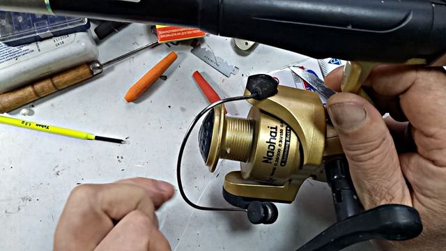 Как привязать леску или шнур к катушке. Совет начинающим рыбакам. 2020 смотреть онлайн