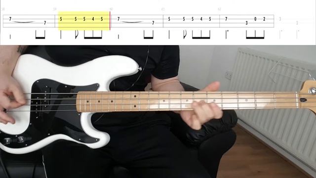 R.E.M. - Strange Currencies - Bass cover with tabs смотреть онлайн