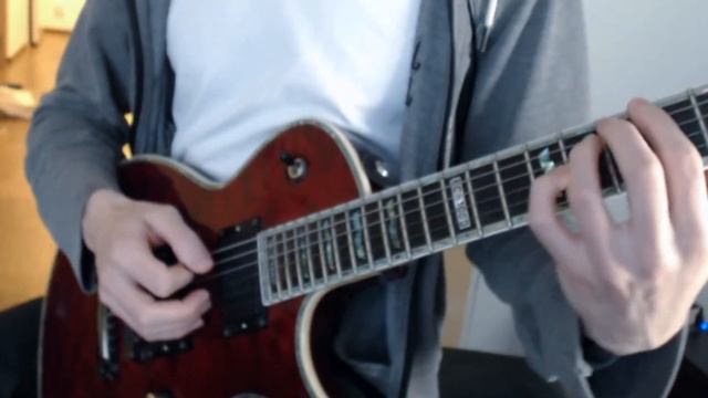 Communion and the Oracle solo cover (Symphony X) смотреть онлайн