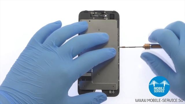 Замена дисплея iPhone 7. Инструкция по замене дисплея iPhone 7. смотреть онлайн