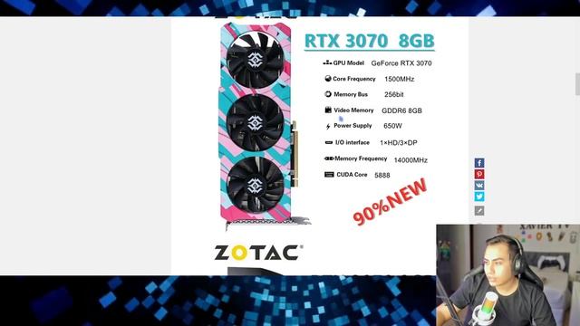 ANÁLISE! NOVA RTX 3070 ZOTAC NO ALIEXPRESS! VALE A PENA? ANÚNCIO SUSPEITO? смотреть онлайн