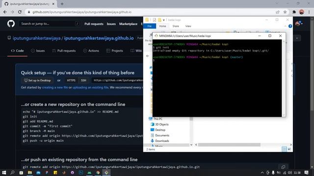 cara hosting web di github смотреть онлайн