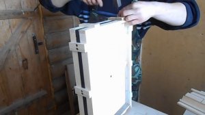 Сбиваю рамки \\ Приспособление для сбивания рамок \\ ПЧЕЛОВОДСТВО с нуля!