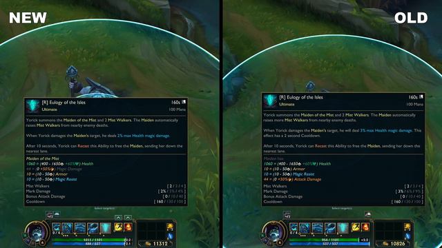 New Yorick Ultimate, Q & E Changes - League of Legends смотреть онлайн