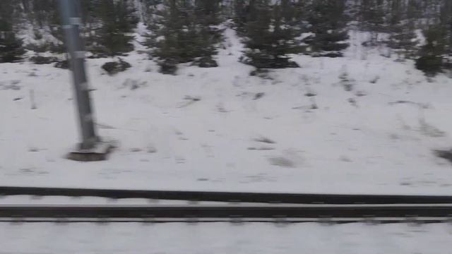Из окна поезда. Орехово - Лосево - Каменногорск смотреть онлайн