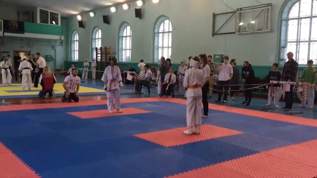Горбунов Степан - 1 бой - х Первенство Адмиралтейского района смотреть онлайн