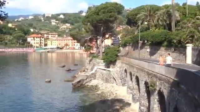 Рапалло Часть 4 Дорога в Санта Маргарита Лигурия Море смотреть онлайн
