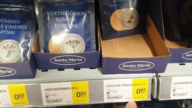 Какие специи пряности приправы продаются в Таллинне?Обзор специй.Варенье для сыров.Эстония влог смотреть онлайн