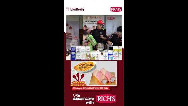 TitanBaking - Live Baking Demo with Rich's смотреть онлайн