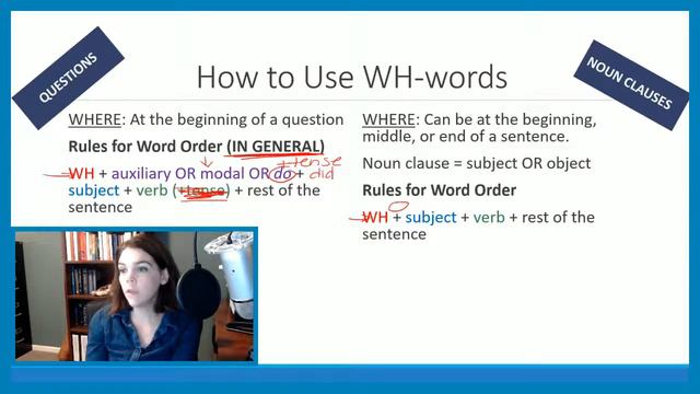 WH Words vs Noun Clause Word Order: Most Common English Errors 1 смотреть онлайн