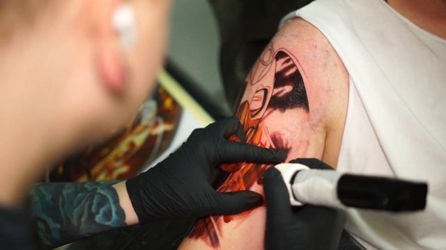 Epic Skyrim Dragon Priest Tattoo: From Pixels to Pigments смотреть онлайн