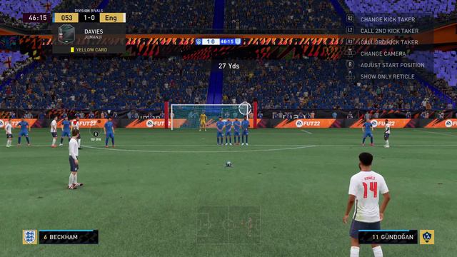 FIFA 22 beckham freekick смотреть онлайн