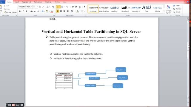 SQL Server Table Partitioning | How to do SQL Server Table Partitioning | Types Of Partitioning смотреть онлайн