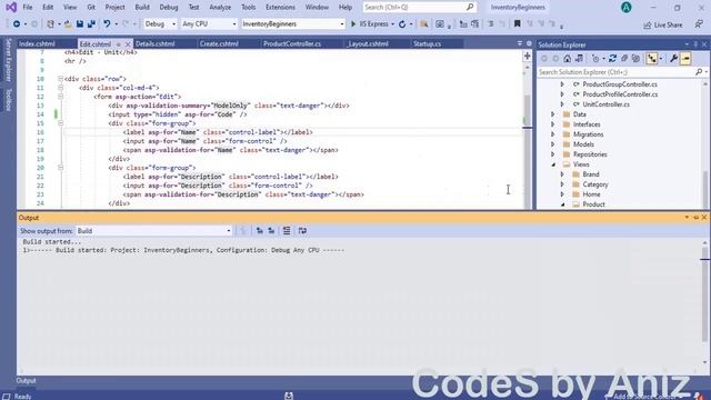 ASP .NET Core MVC CRUD Operations with Foreign key using CodeFirst Approach смотреть онлайн