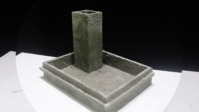 How To Make A Waterfall Fountain With Thermocol And Cement Water Fountain - At Home