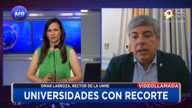 UNIVERSIDADES CON RECORTE - NOTICIERO 9 смотреть онлайн