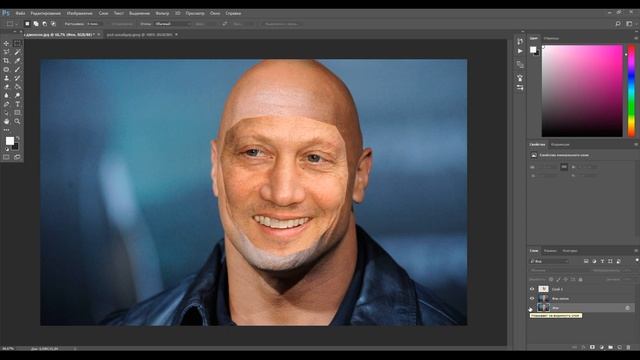 Урок фотошоп № 4 - Как заменить лицо на фото Photoshop cc 2017 | Уроки фотошоп для начинающих смотреть онлайн