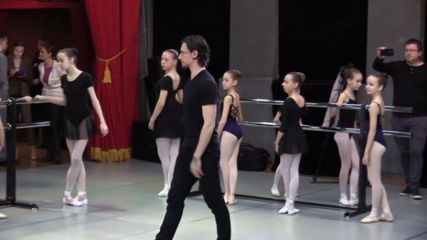 Сергей Полунин (Sergei Polunin) в Крыму - мастер класс для детей Севастополе