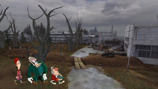 Доктор Ливси гуляет по Зоне из S.T.A.L.K.E.R (Reanimate) смотреть онлайн