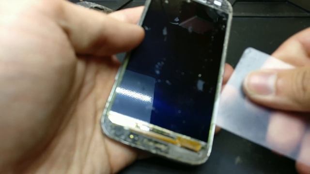 Galaxy S4 mini (GT-I9190).Отделение дисплея от стекла.Glass replacement (remove) prepare смотреть онлайн
