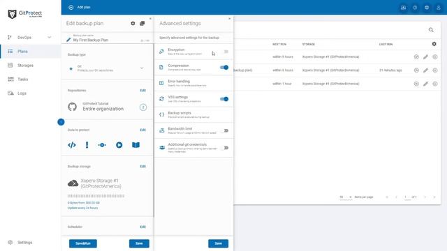 Advanced Settings For Backup Plan - GitProtect.io Tutorial - Git Repository Backup смотреть онлайн