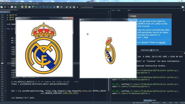 opencv python - 3d rotation смотреть онлайн