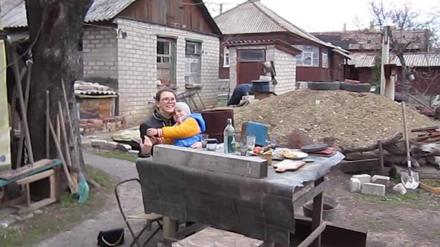 Дебальцево, Пасха, 2017 год