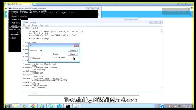 Use BIOS Config Utility to Make changes in BIOS within Windows [HP Only] смотреть онлайн