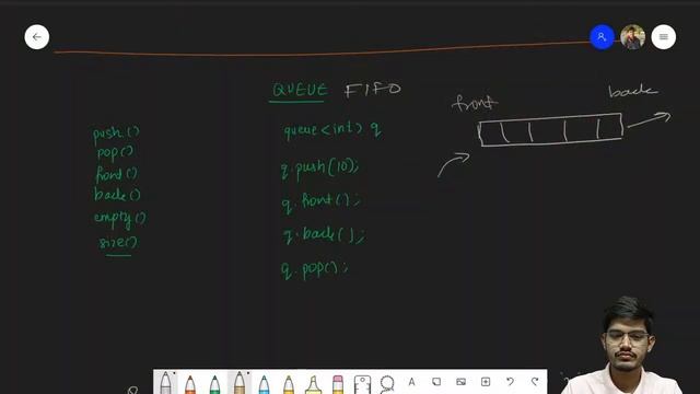 Stack and Queue in C++ STL | GeeksforGeeks смотреть онлайн