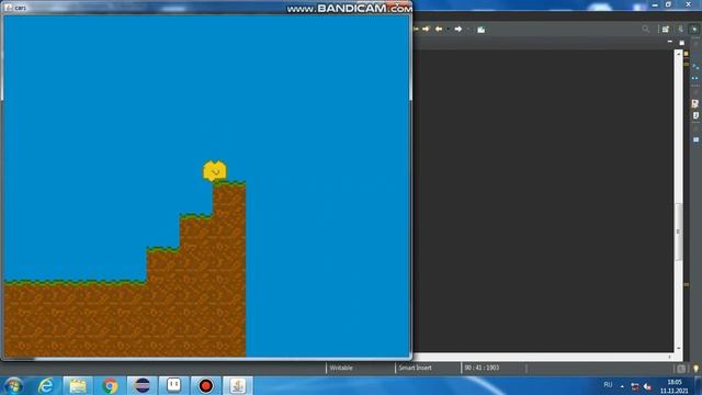 Игра платформер на Java, Java game platformer #java #platformer #tilemap смотреть онлайн