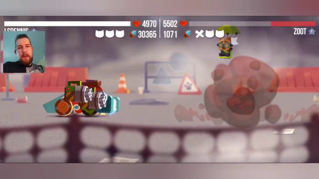 GANG FIGHTS WITH MINIGUNS! UPGRADING!? | C.A.T.S.: Crash Arena Turbo Stars #383 смотреть онлайн