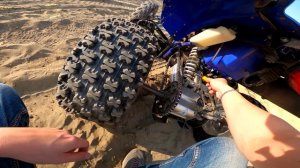 Настройка Амортизатора на Yamaha Raptor! Регулировка Сжатия и Отбоя!