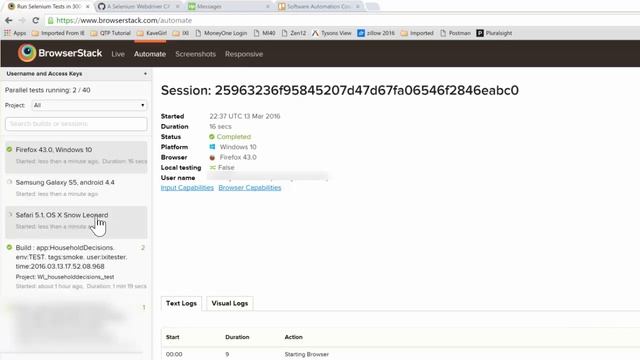16 how to execute parallel tests in browserstack смотреть онлайн